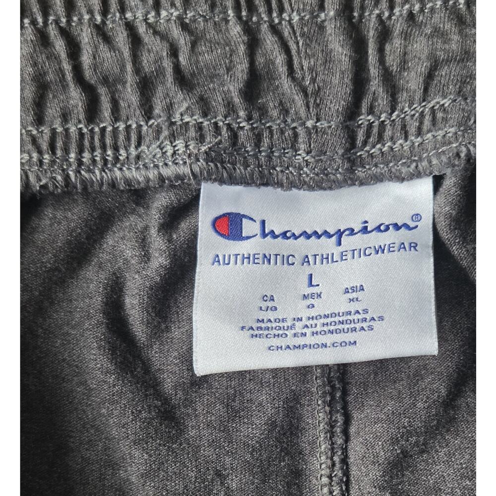 Champion Men’s Gray Jersey Sweatpants Joggers Size Large - Picture 4 of 5